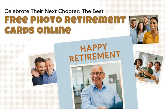 Celebrate Their Next Chapter: The Best Free Photo Retirement Cards Online