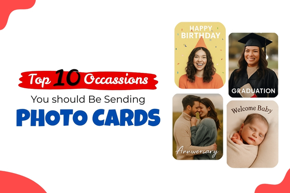 Top 10 Occasions You Should Be Sending Photo Cards