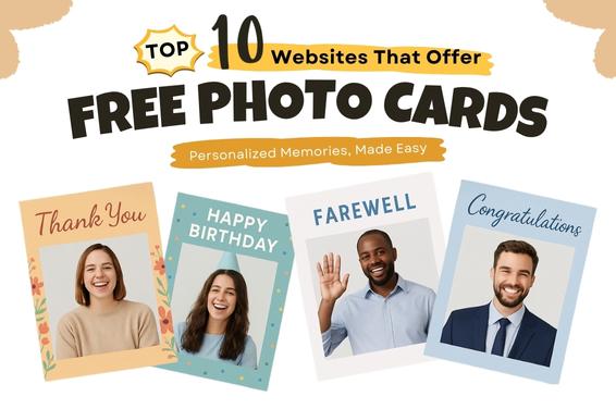 Top 10 Websites That Offer Free Photo Cards: Personalized Memories, Made Easy