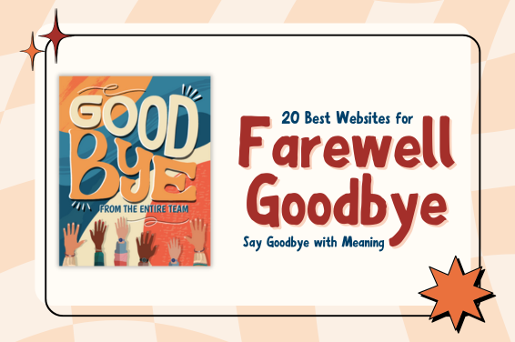 20 Best Websites for Farewell Cards | Say Goodbye with Meaning