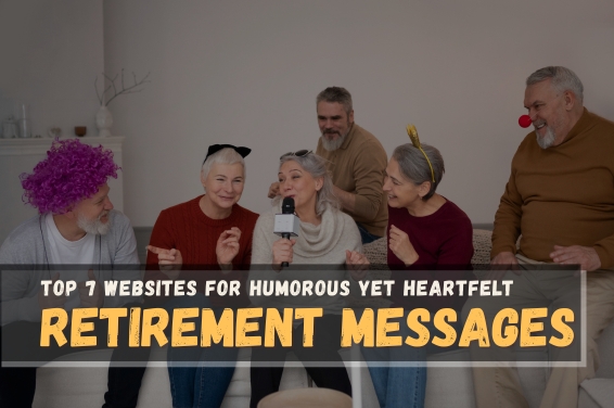 Top 7 Websites for Humorous yet Heartfelt Retirement Messages