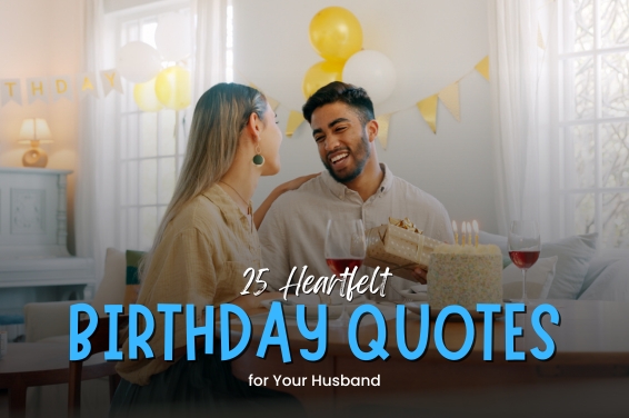 25 Heartfelt Birthday Quotes for Your Husband