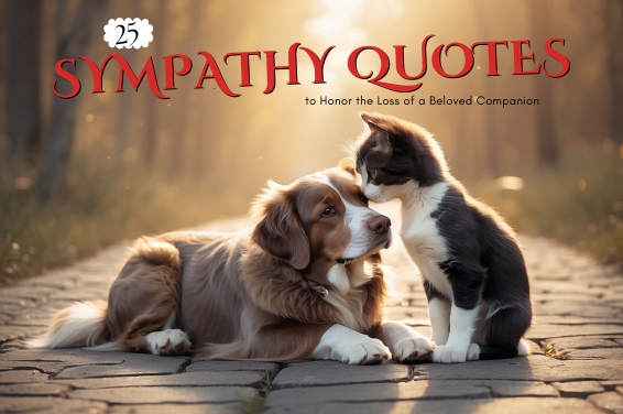 25 Pet Sympathy Quotes to Honor the Loss of a Beloved Companion