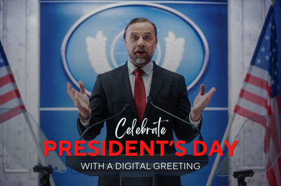 Celebrate President’s Day with a Digital Greeting: Make It Meaningful, Patriotic, and Unifying