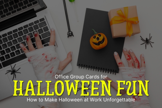 Office Group Cards for Halloween Fun: How to Make Halloween at Work Unforgettable