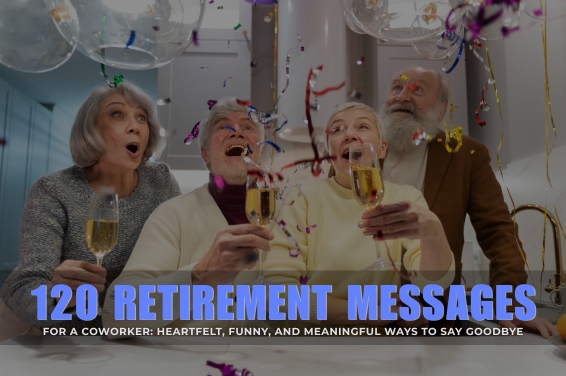 120 Retirement Messages for a Coworker: Heartfelt, Funny, and Meaningful Ways to Say Goodbye