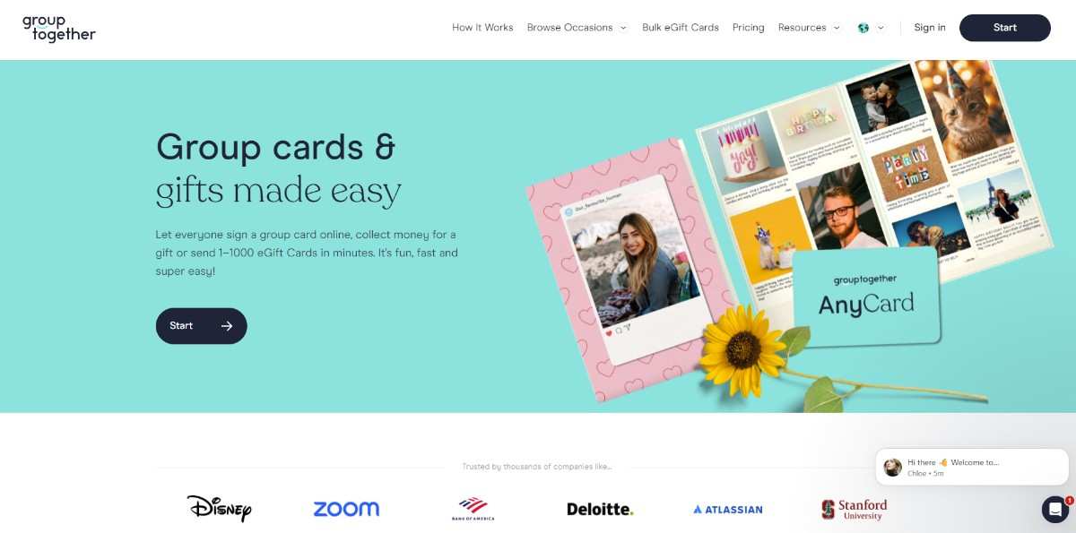 group together intro page