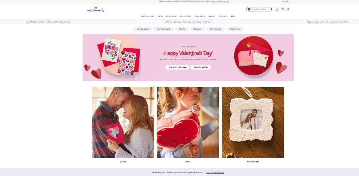 hallmark ecards  homepage