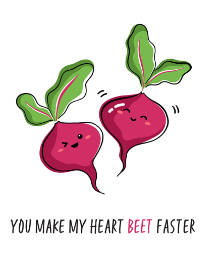 Cute beetroot