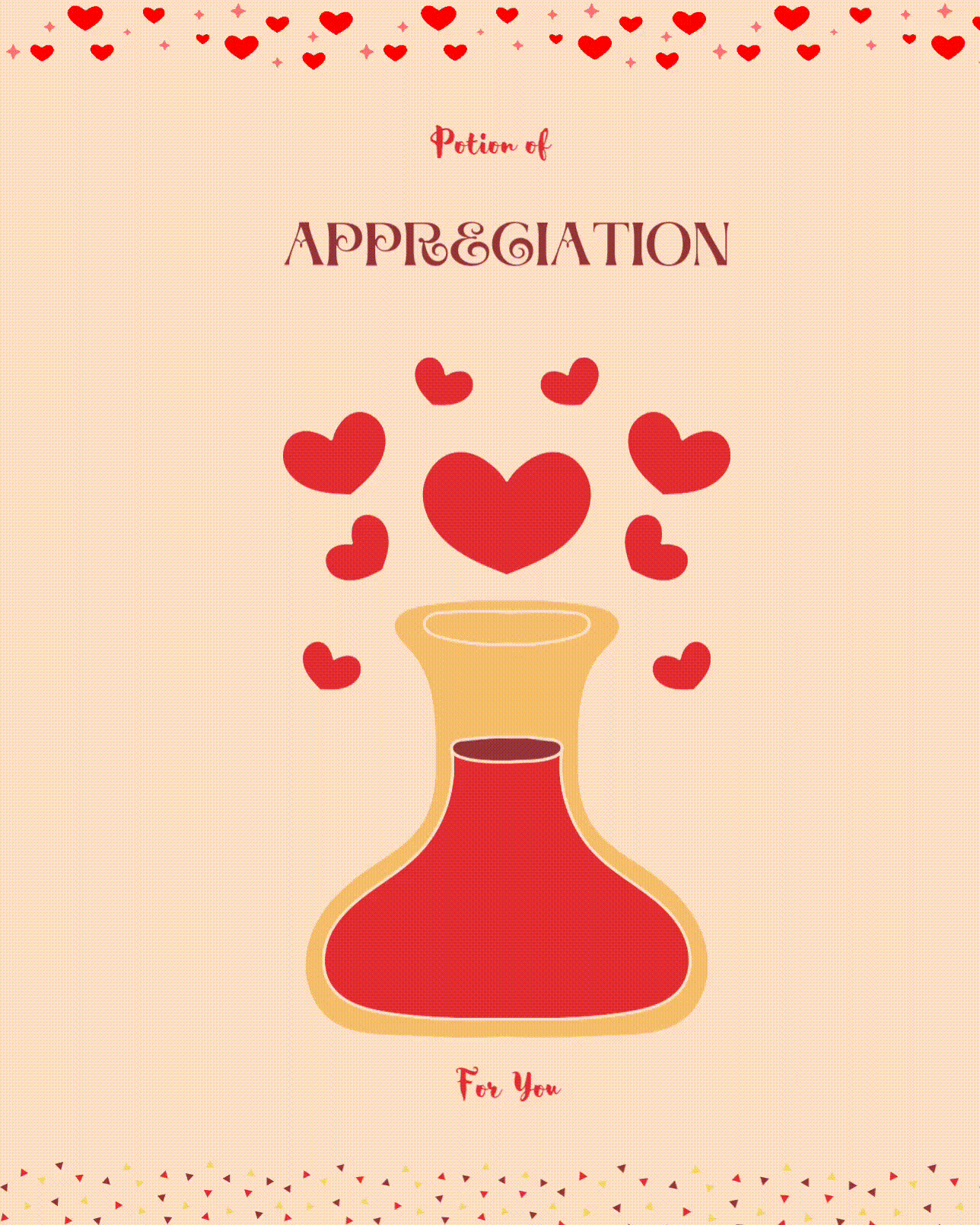 Credit Potion online Employee Appreciation Card