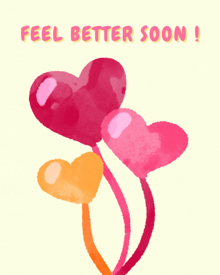 Better Balloons online Get Well Soon Card