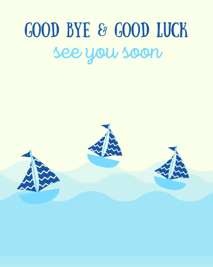 See You Soon | Free Farewell Group Card | Free Farewell Ecards &amp; Greetings