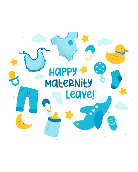 create free baby suit group card