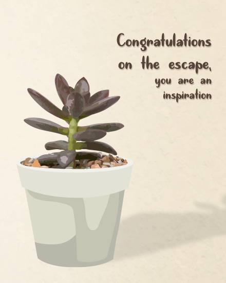 create free escape congrats group card create free escape congrats group card
