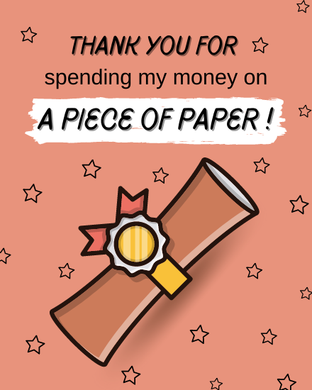 create free piece of paper group card