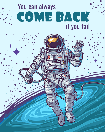 create free come back group card