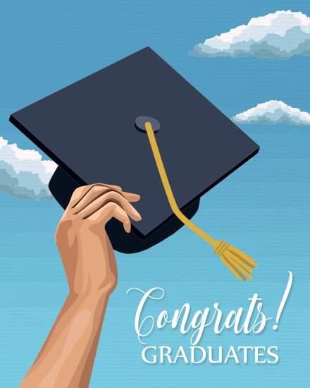 Congrats virtual Graduation card