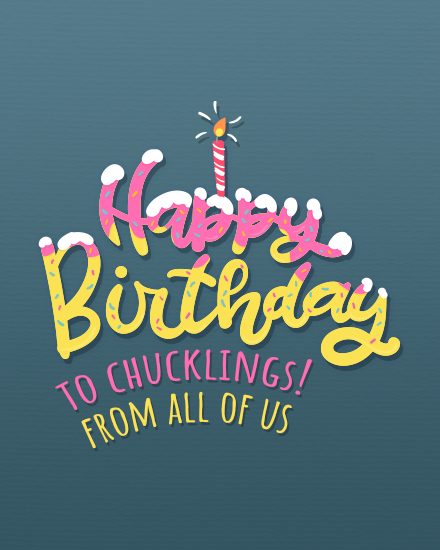 create free chucklings group card