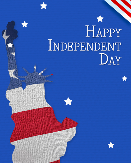 create free independence day group card