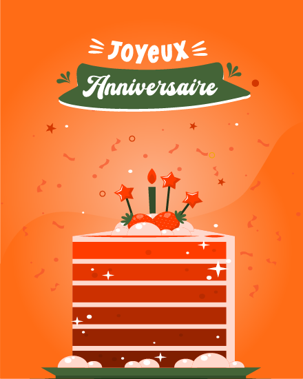 create free Gâteau à l'orange group card