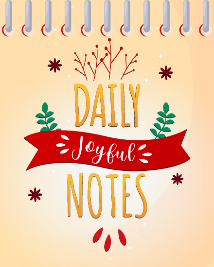create free Joyful Notes group card
