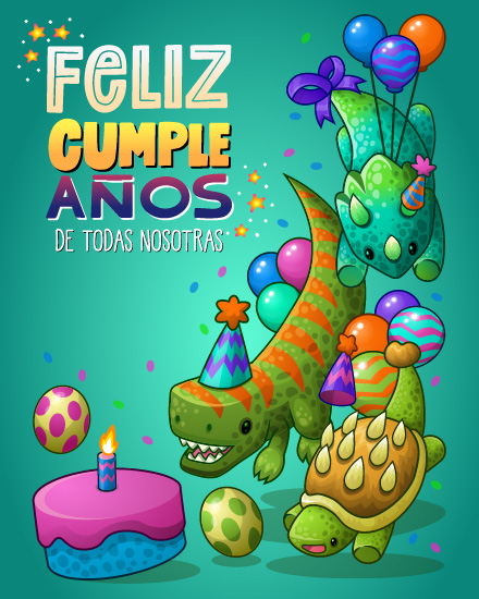 create free dinosaur group card