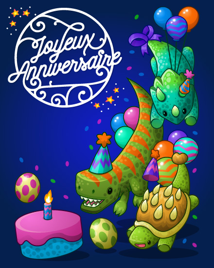 create free dinosaurs group card