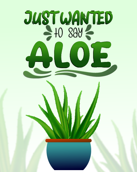 create free Aloe group card