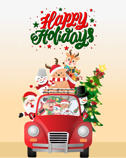 create free santa family group card create free santa family group card