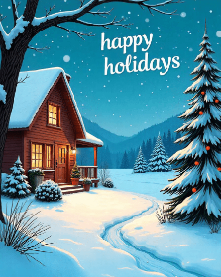 create free cozy cabin group card create free cozy cabin group card
