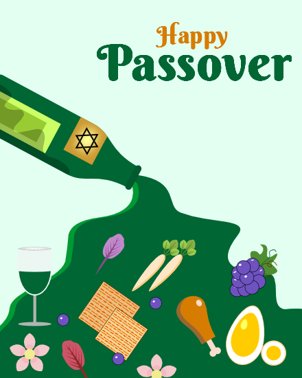 create free Seder Meal group card