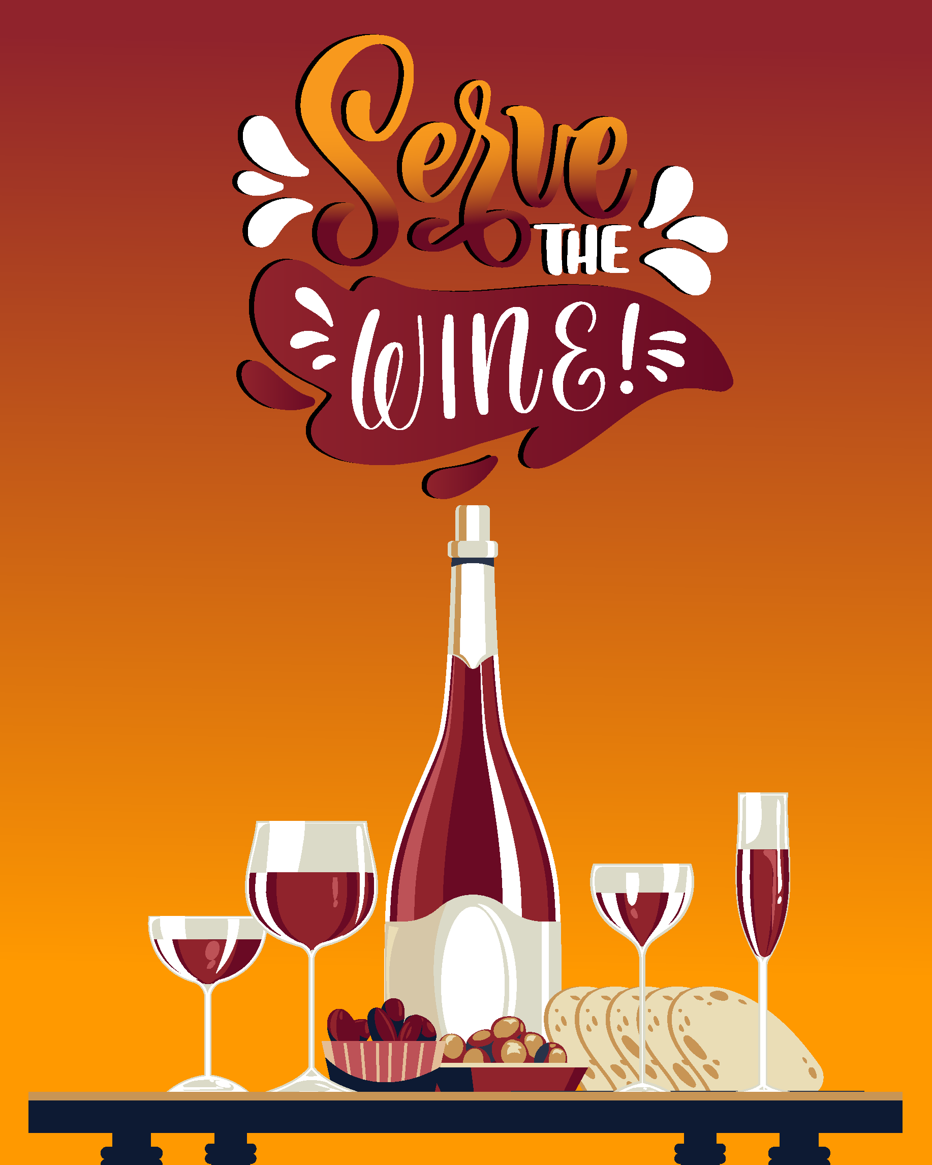 create free serve the wine group card