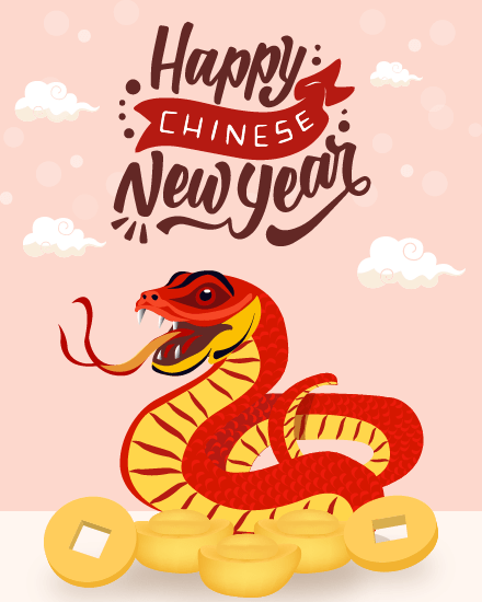 create free snake group card