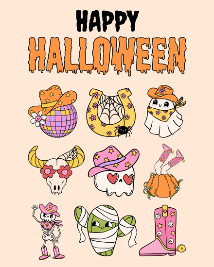 create free western theme group card create free western theme group card