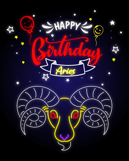 create free neon sign group card
