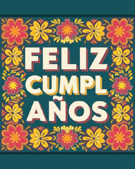 Colorful Cumpleaños