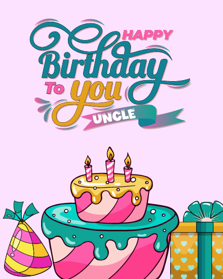 create free colorful cake with party hat group card create free colorful cake with party hat group card