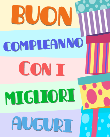 create free Stacked Gifts Display group card