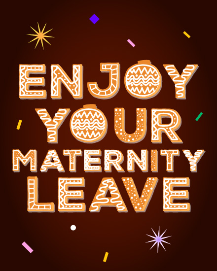 create free enjoy your leaving group card