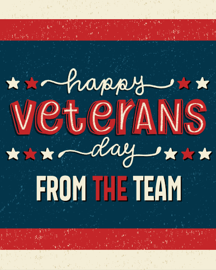 Vintage Navy Banner online Veterans Card