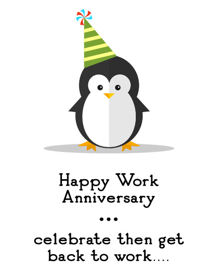 create free Minimal Party Penguin group card