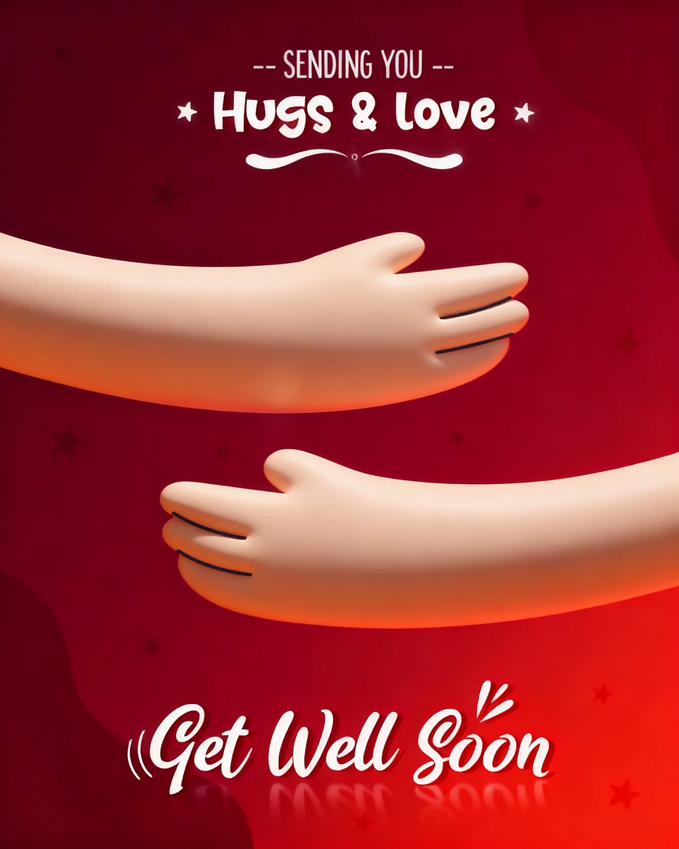 Itle: Comforting Recovery Wishes virtual Get Well Soon card