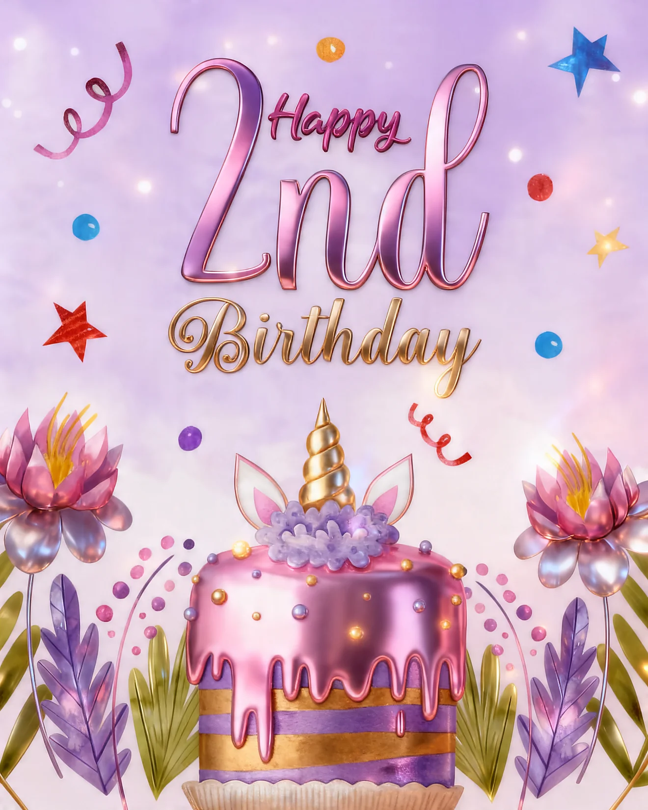 Unicorn Magic Birthday