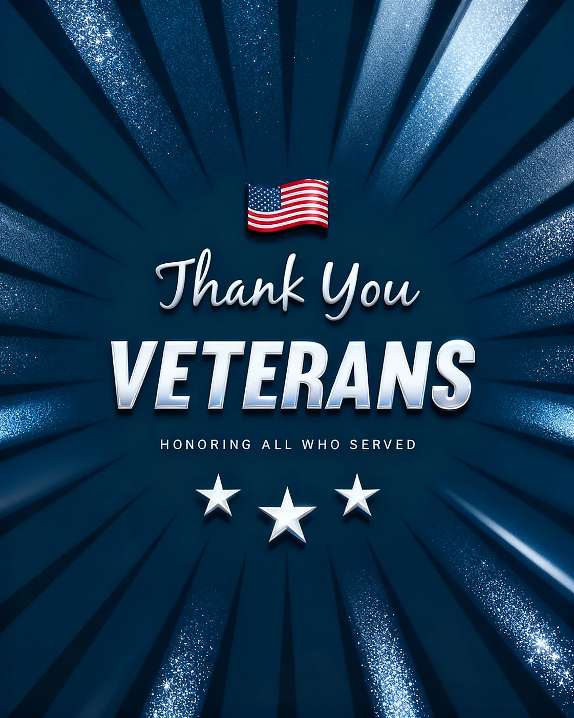 Salute To Service virtual Veterans card