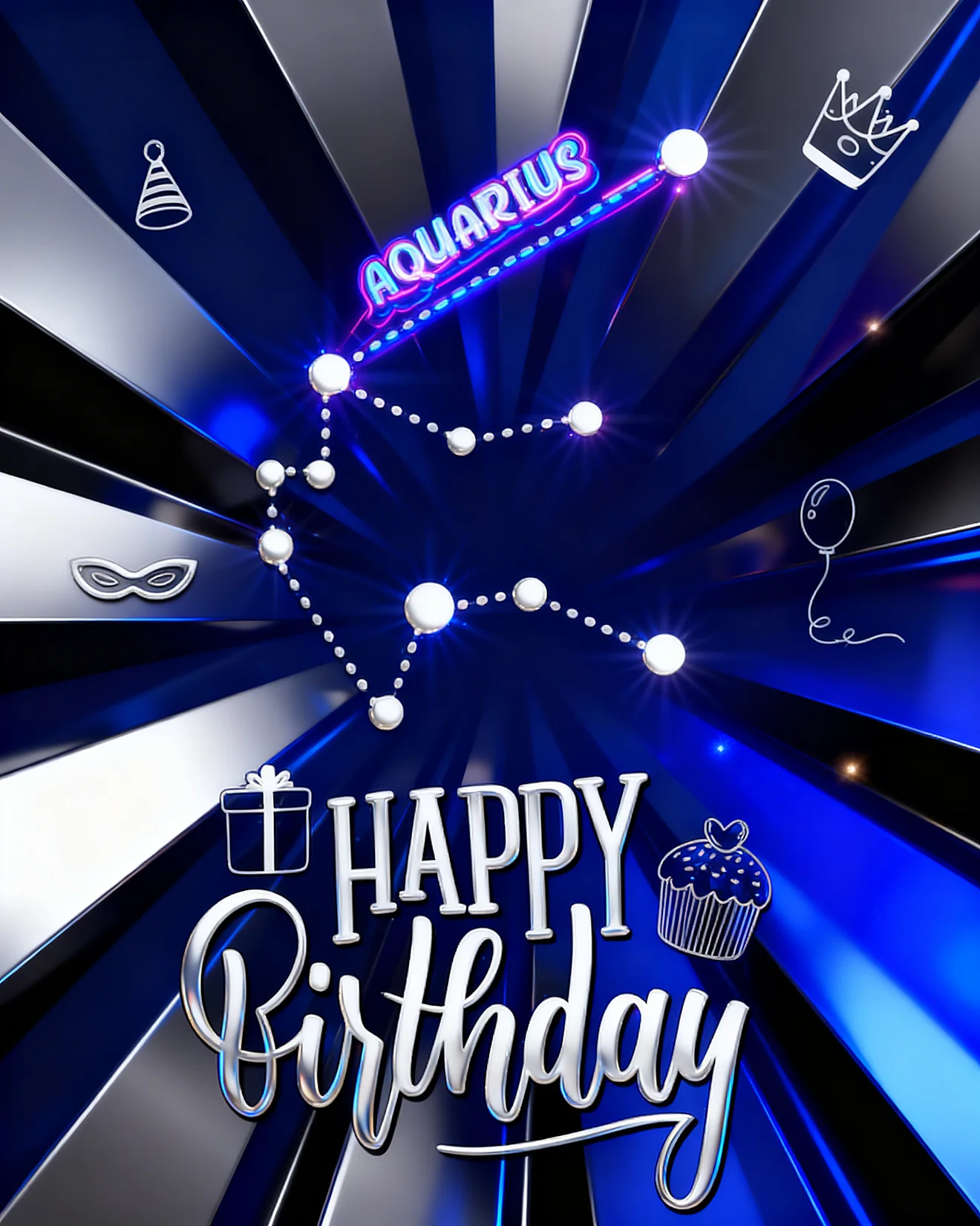 Aquarius Birthday Constellation