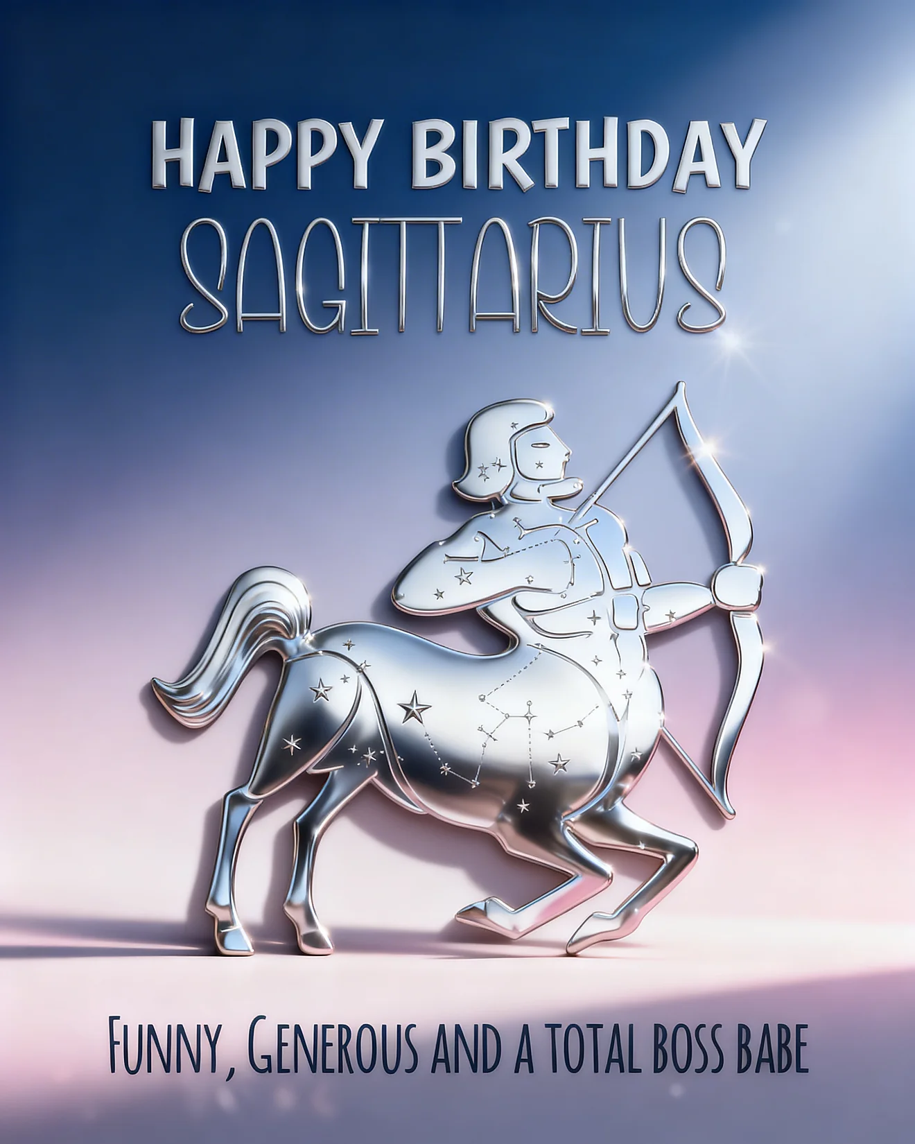 Sparkly Sagittarius Spirit
