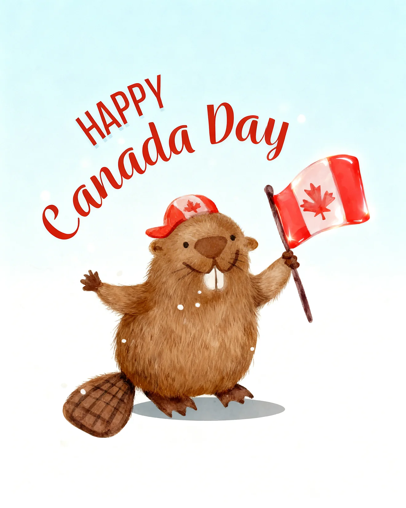 Joyful Northern Spirit virtual Canada Day card