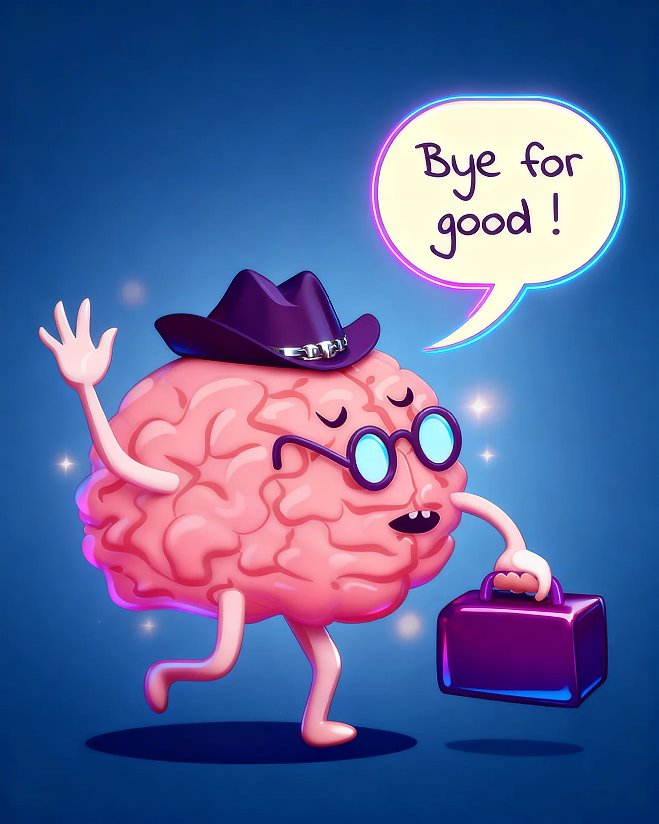Sharp Mind Moving virtual Good Luck card