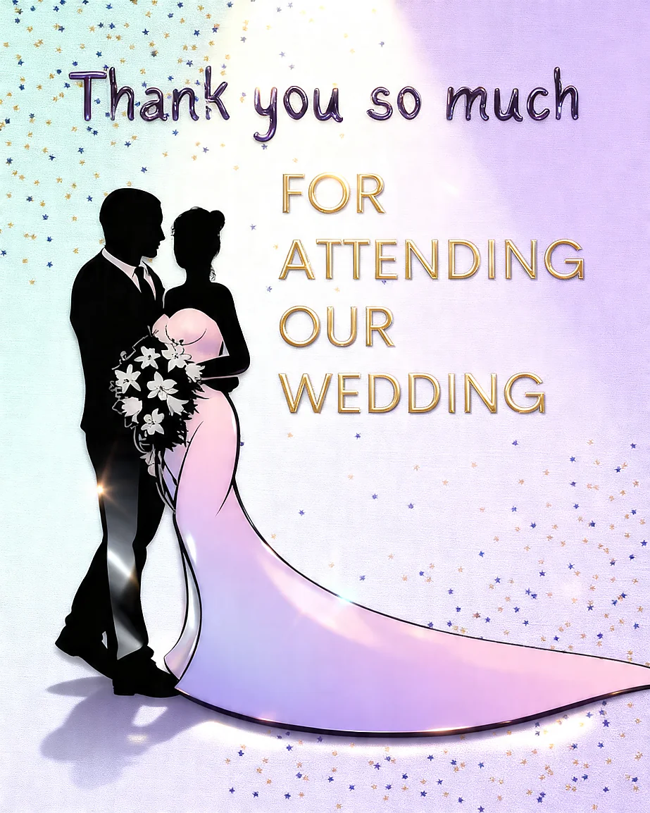 Elegant Wedding Silhouette