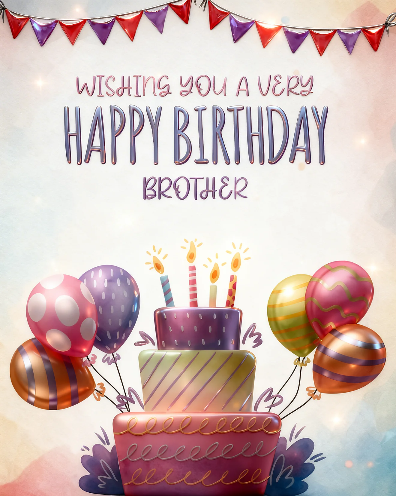 Brother's Tiered Birthday Surprise